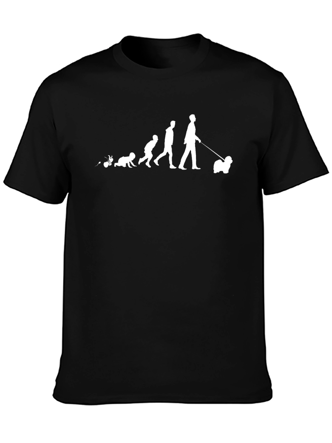 Evolution Dog Walker Graphic T-Shirt