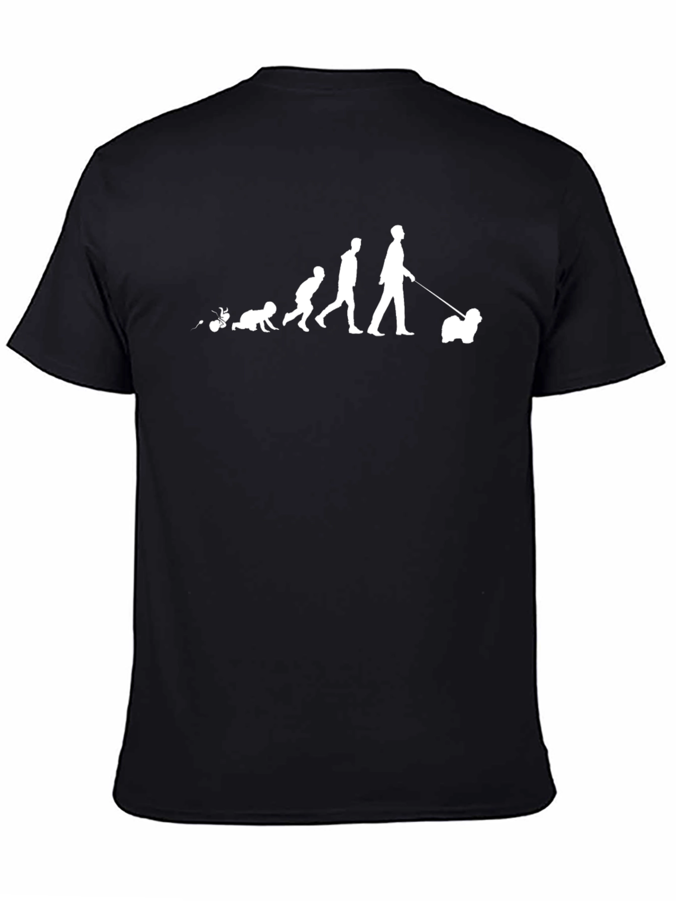 Evolution Dog Walker Graphic T-Shirt