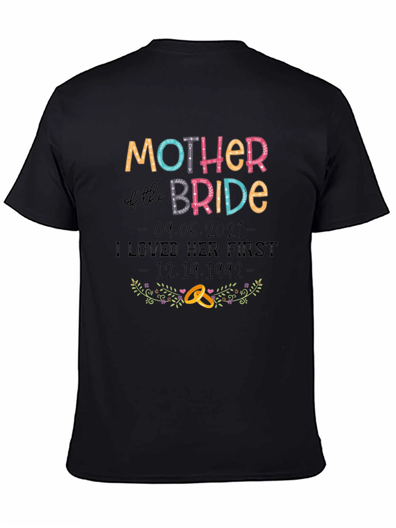 Mother of the Bride T-Shirt - Wedding Gift