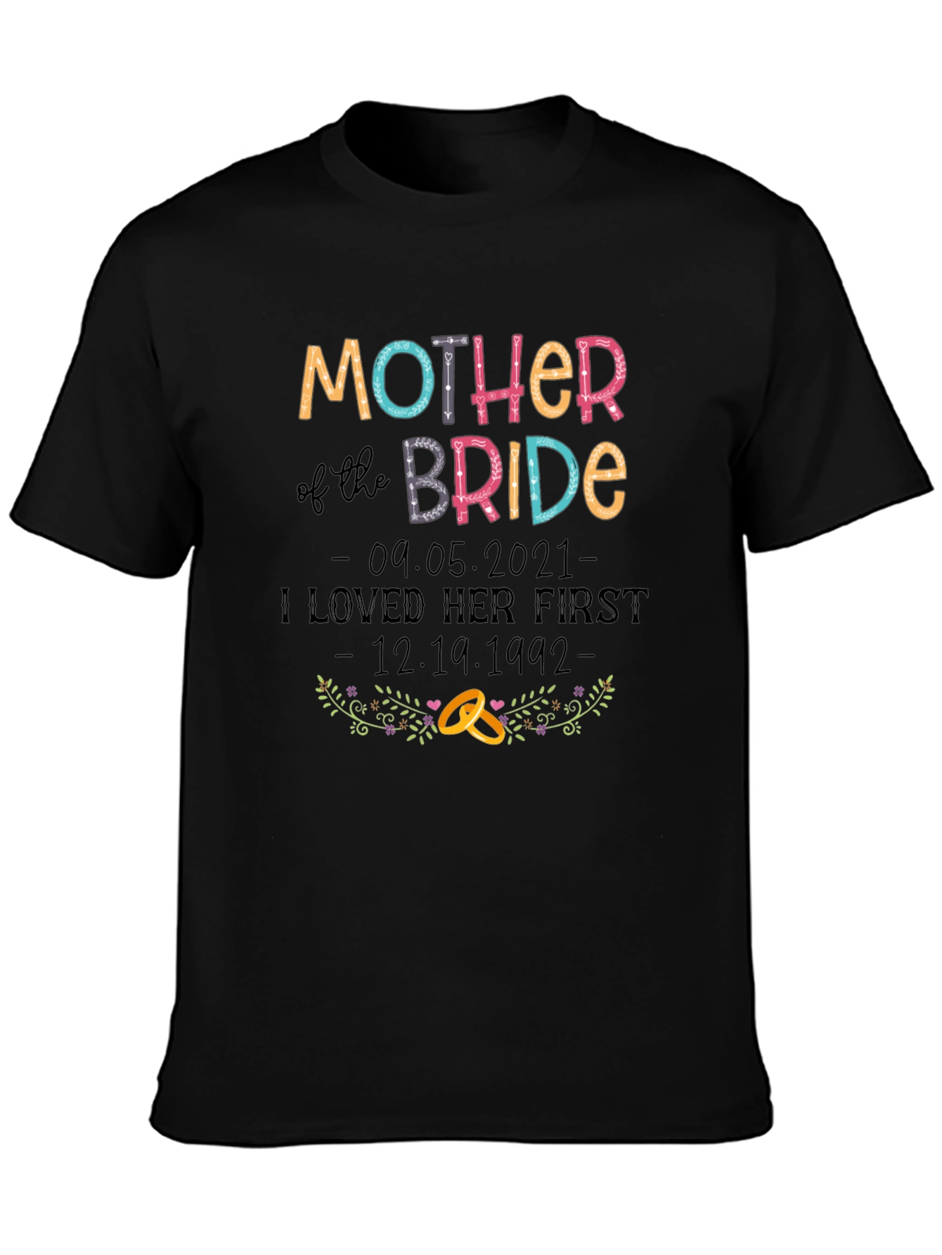 Mother of the Bride T-Shirt - Wedding Gift