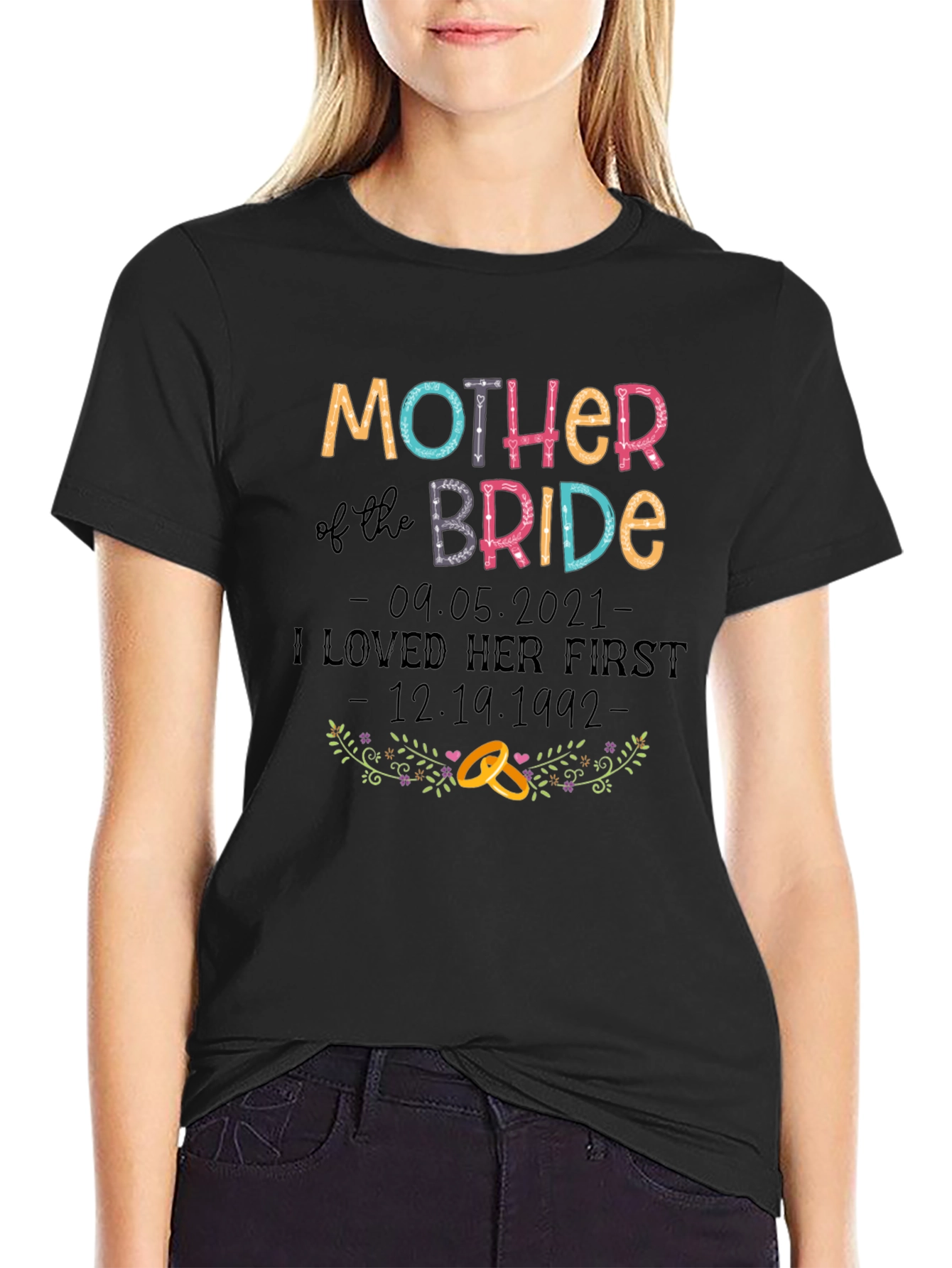 Mother of the Bride T-Shirt - Wedding Gift
