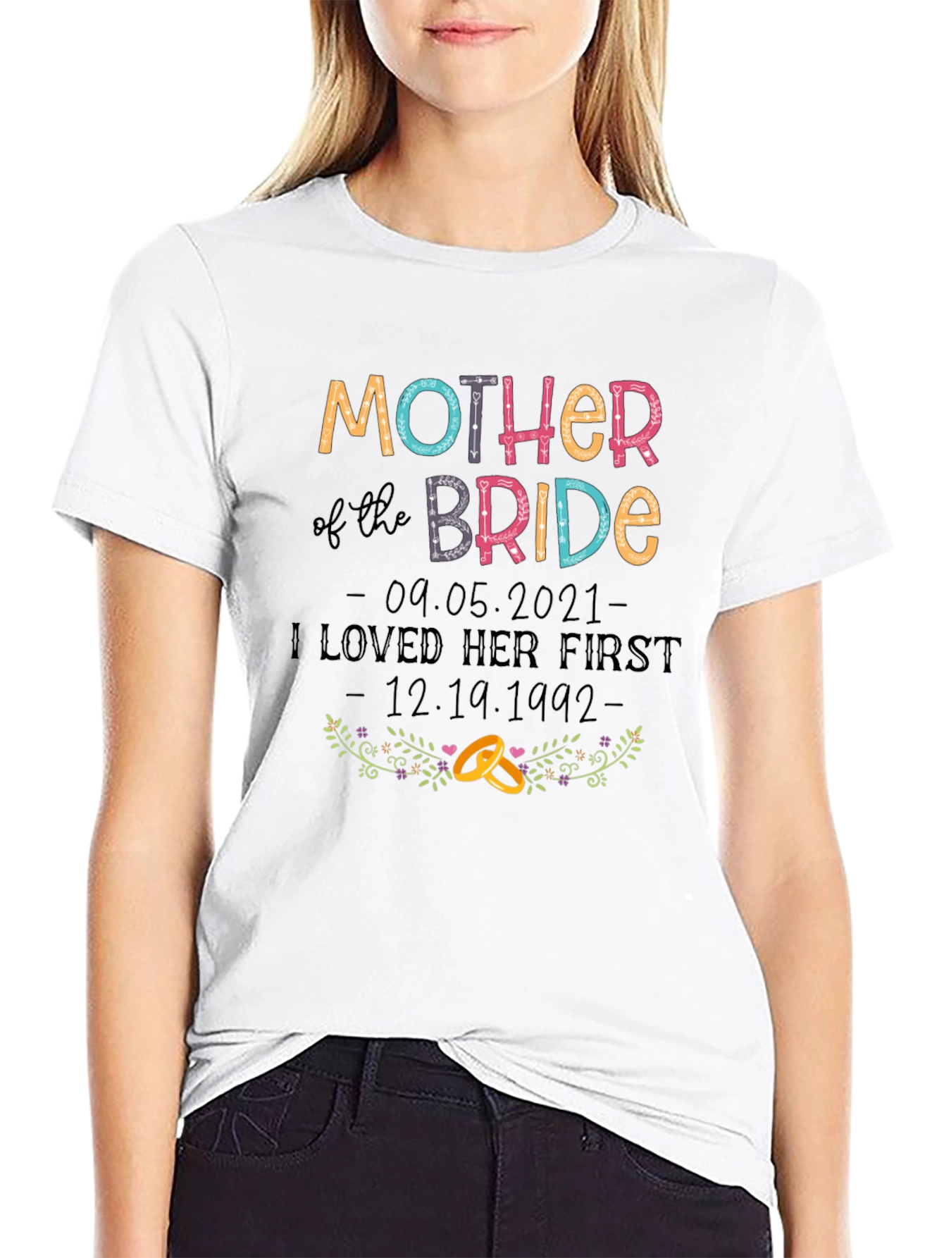 Mother of the Bride T-Shirt - Wedding Gift