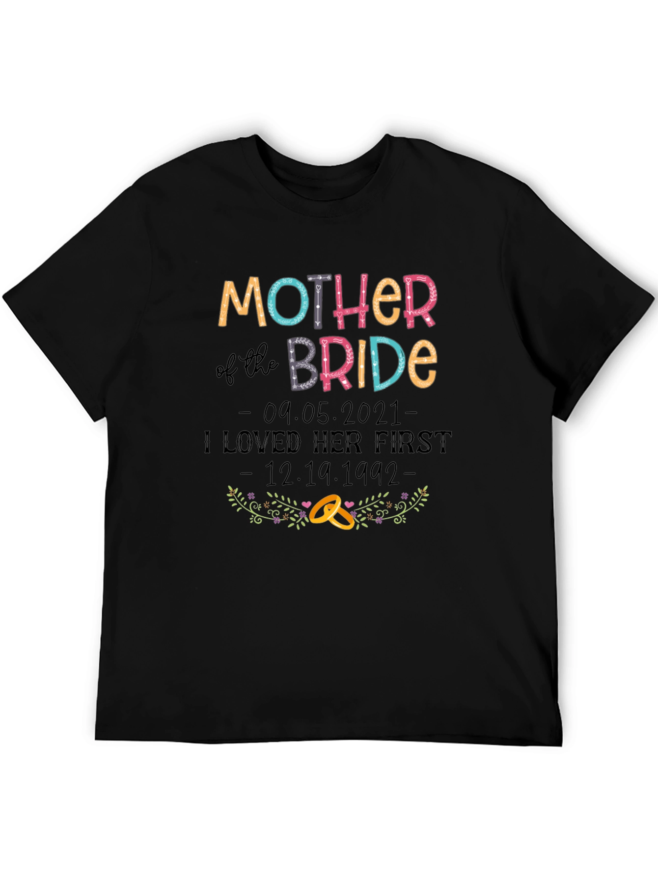 Mother of the Bride T-Shirt - Wedding Gift