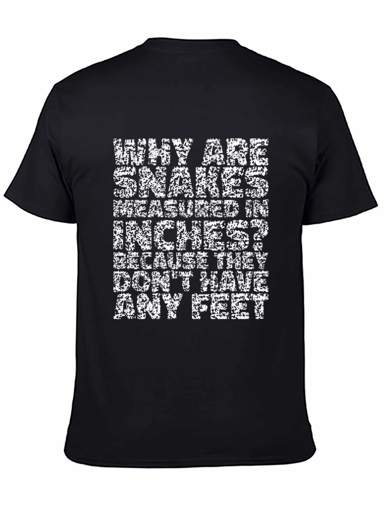 Snakes Inches Pun T-Shirt - Funny Joke Tee