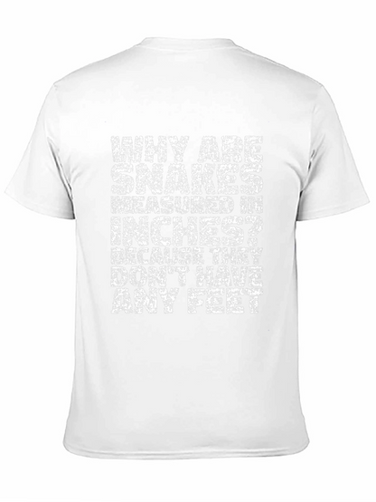 Snakes Inches Pun T-Shirt - Funny Joke Tee