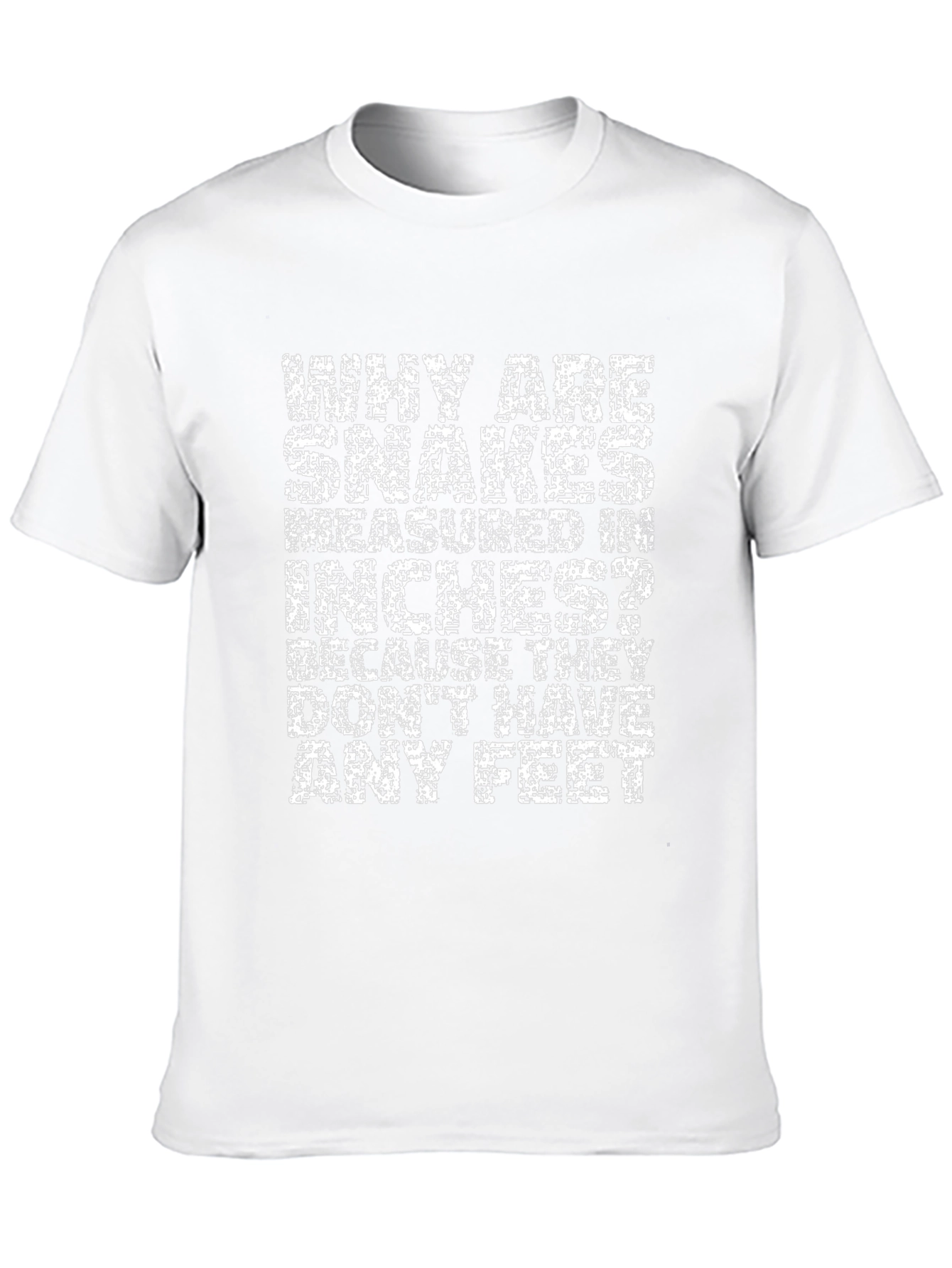 Snakes Inches Pun T-Shirt - Funny Joke Tee