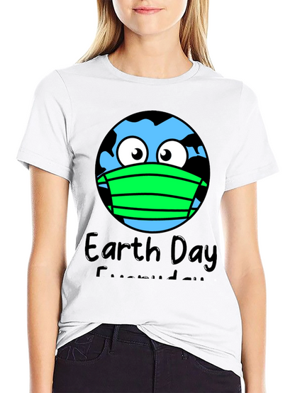 Earth Day Mask T-Shirt
