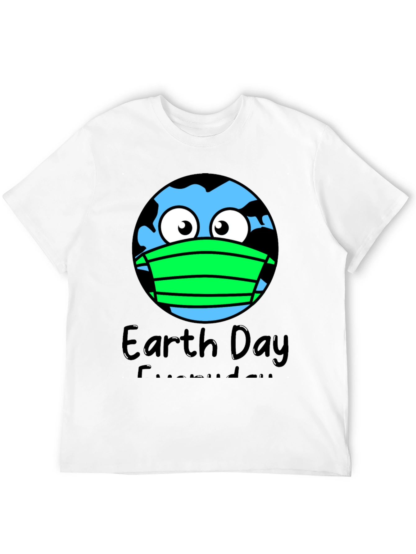 Earth Day Mask T-Shirt