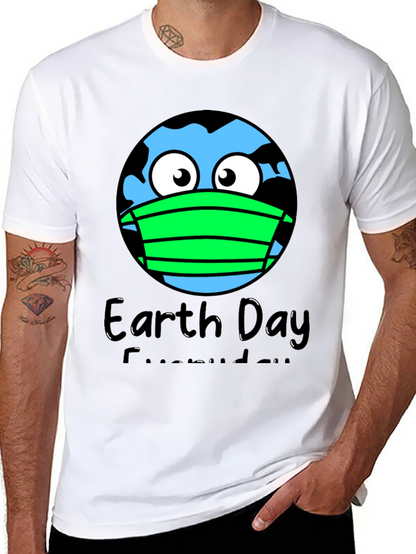 Earth Day Mask T-Shirt