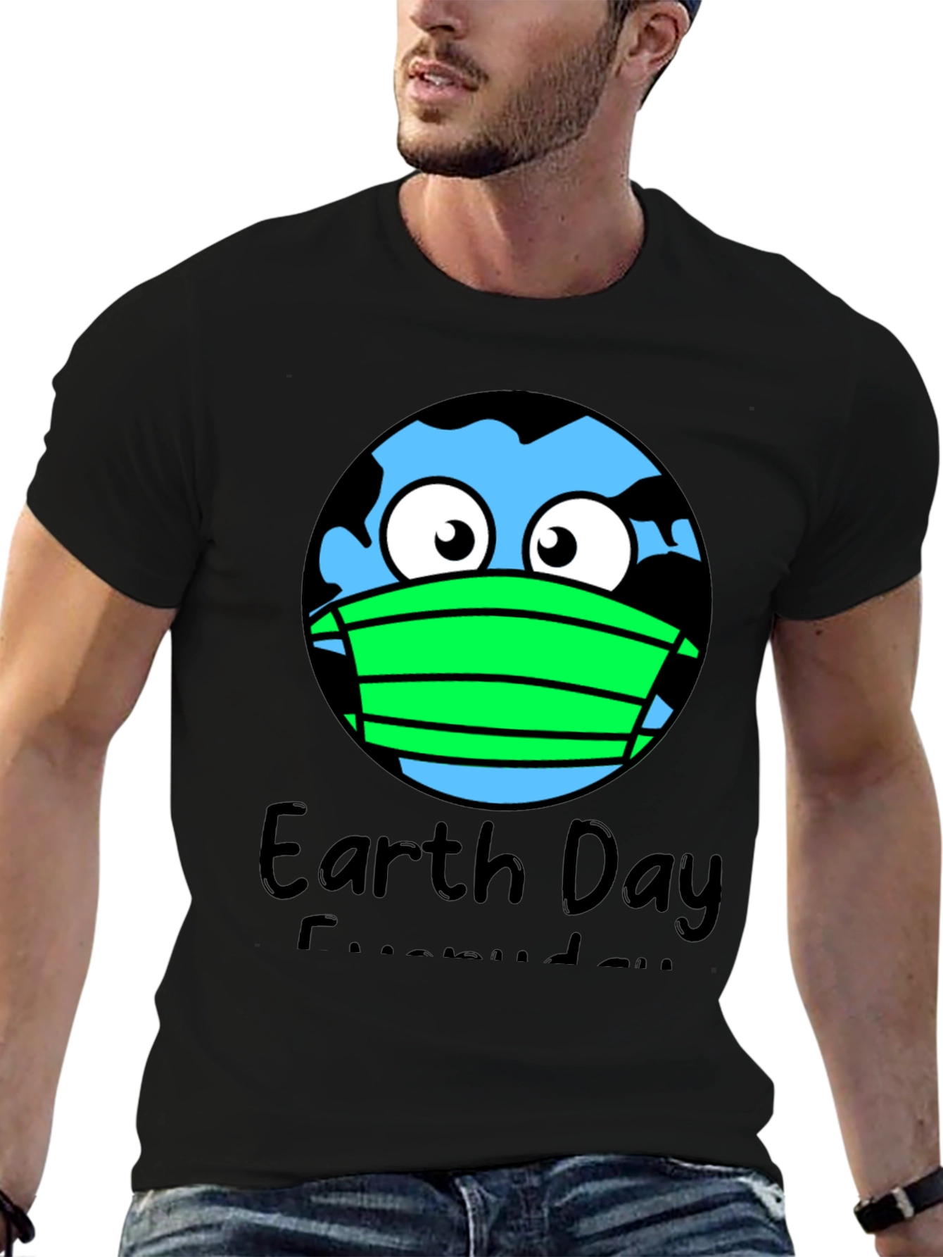 Earth Day Mask T-Shirt