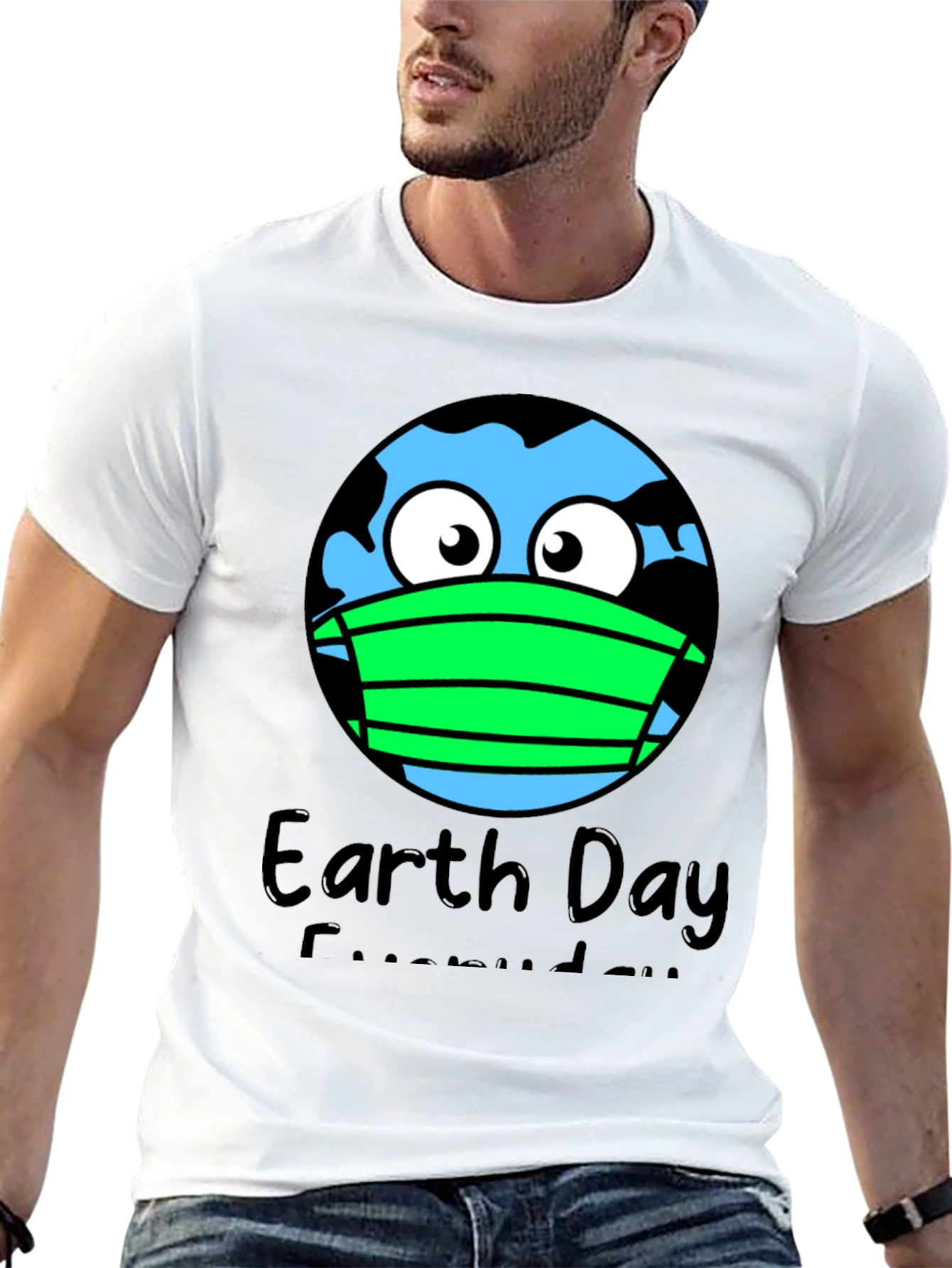 Earth Day Mask T-Shirt