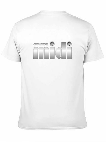 General MIDI T-Shirt - Classic Synth Music Tee