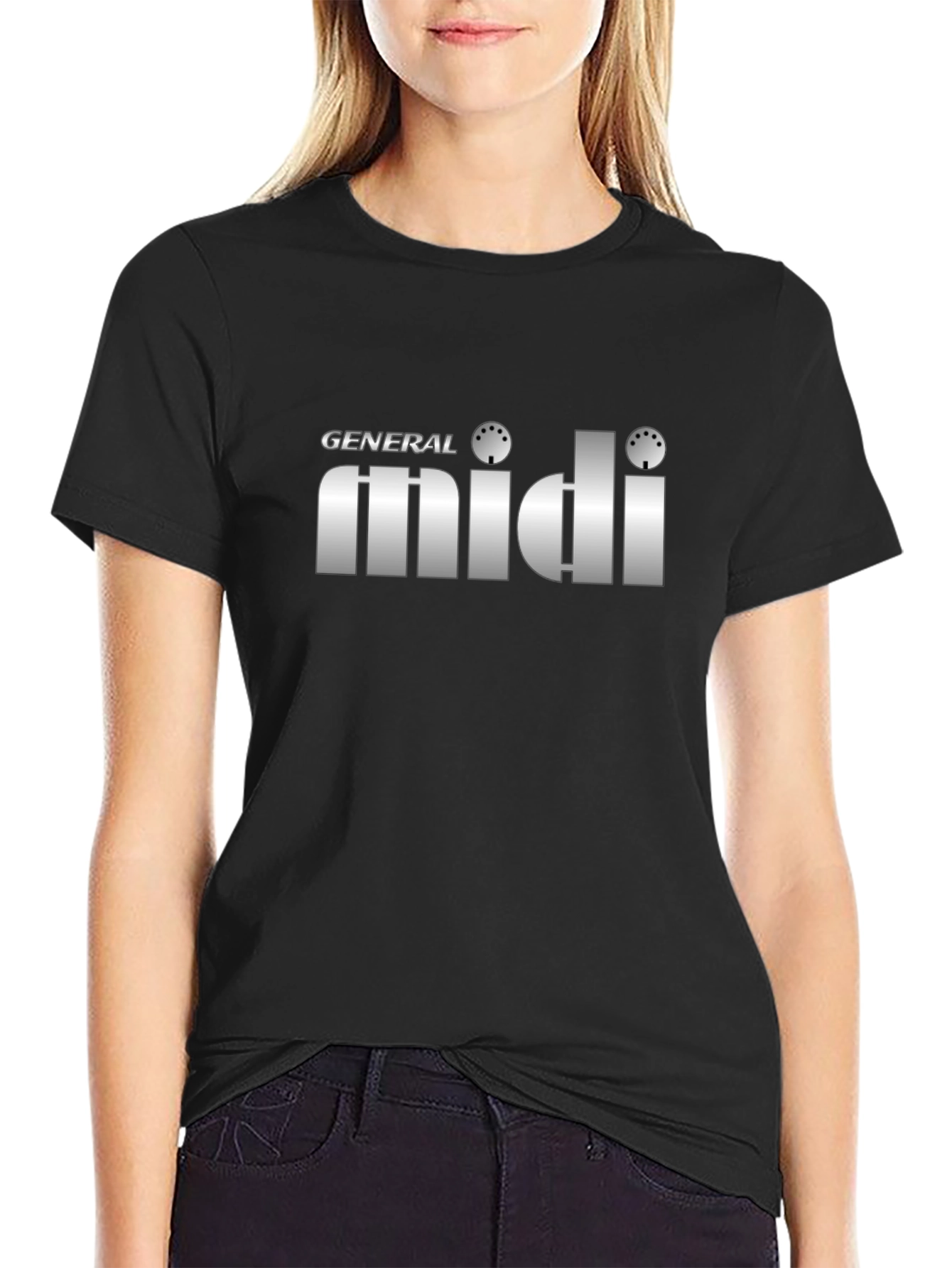 General MIDI T-Shirt - Classic Synth Music Tee