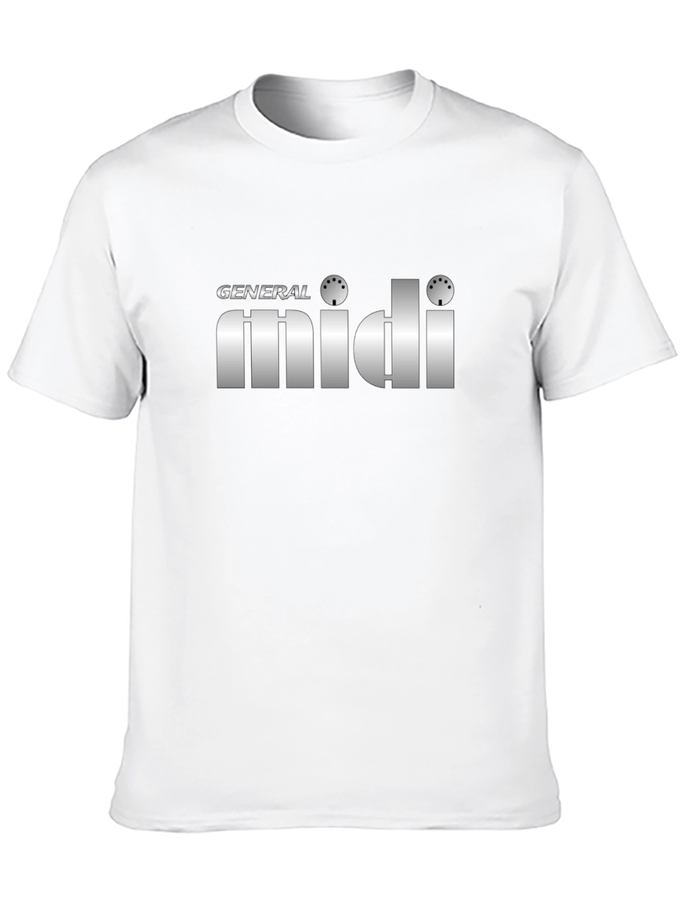 General MIDI T-Shirt - Classic Synth Music Tee