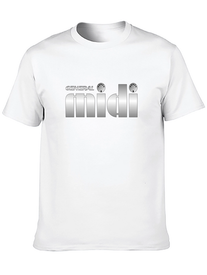 General MIDI T-Shirt - Classic Synth Music Tee