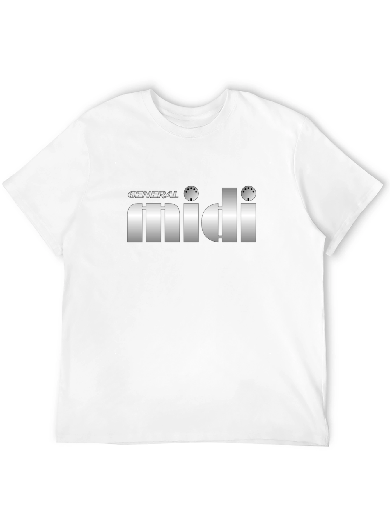 General MIDI T-Shirt - Classic Synth Music Tee
