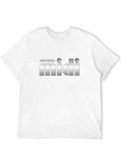 General MIDI T-Shirt - Classic Synth Music Tee