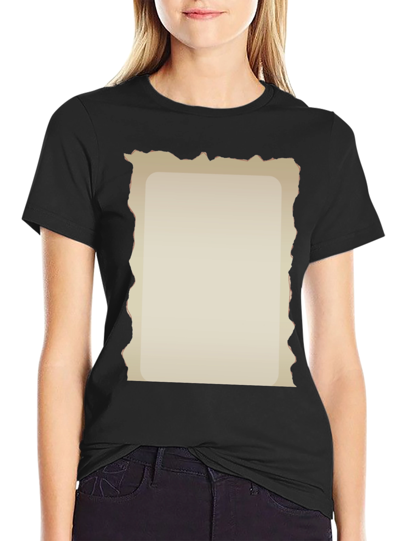 Distressed Parchment Graphic Tee