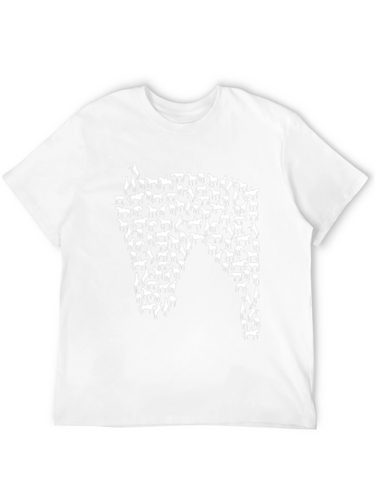 Horse Silhouette T-Shirt - Unique Equestrian Design