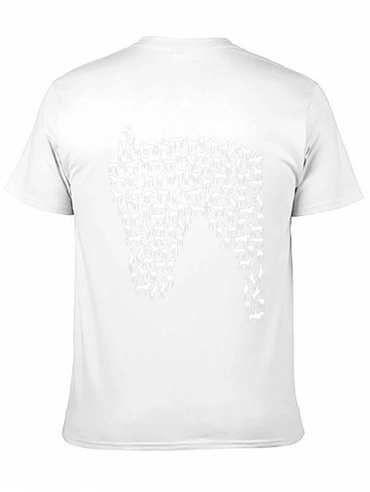 Horse Silhouette T-Shirt - Unique Equestrian Design