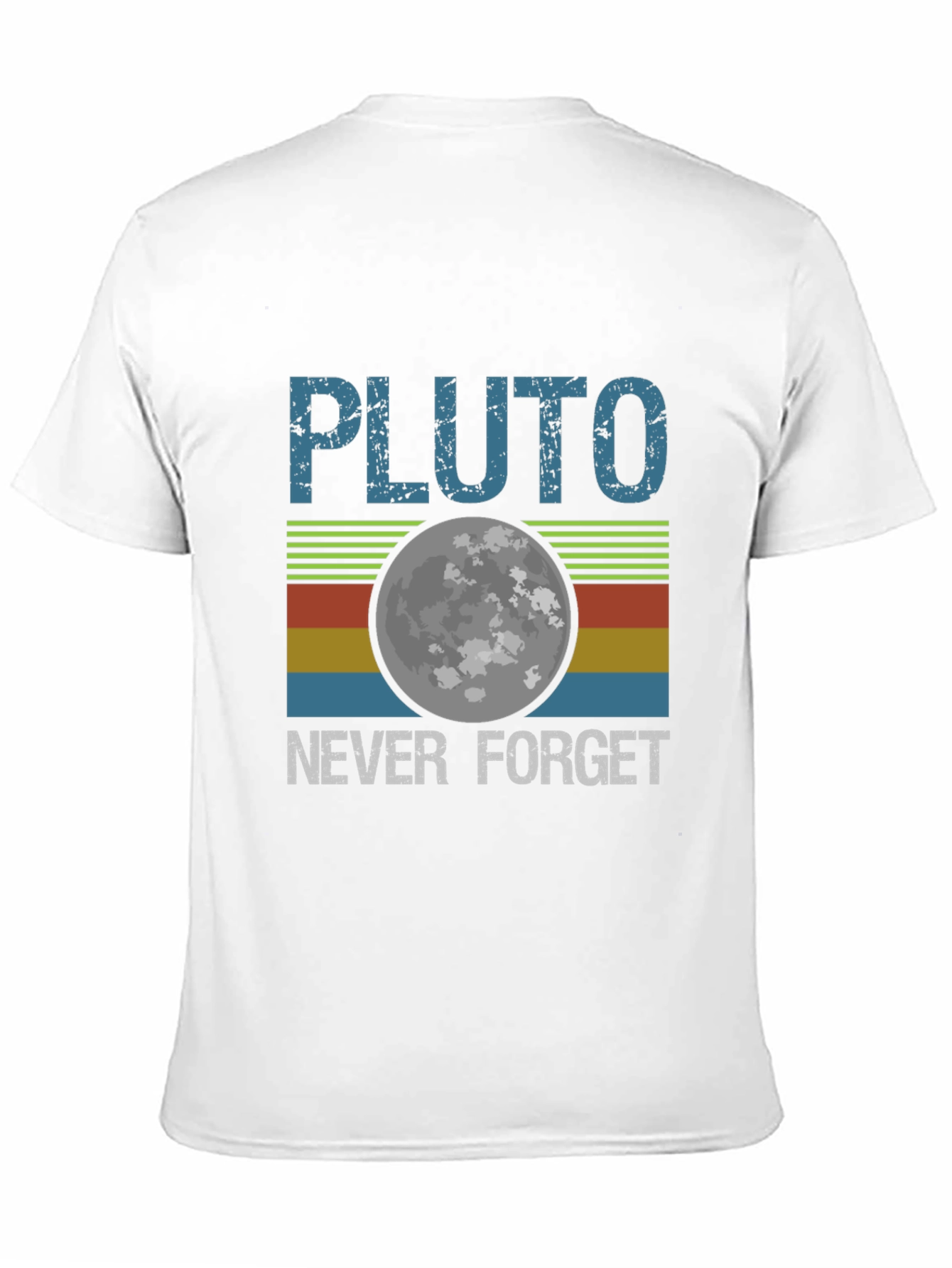 Pluto Never Forget Graphic T-Shirt
