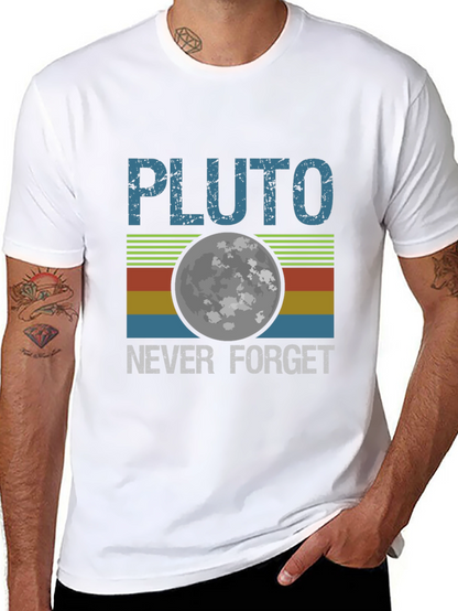 Pluto Never Forget Graphic T-Shirt