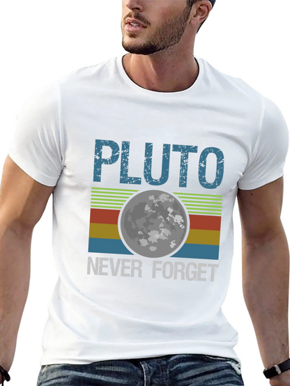 Pluto Never Forget Graphic T-Shirt