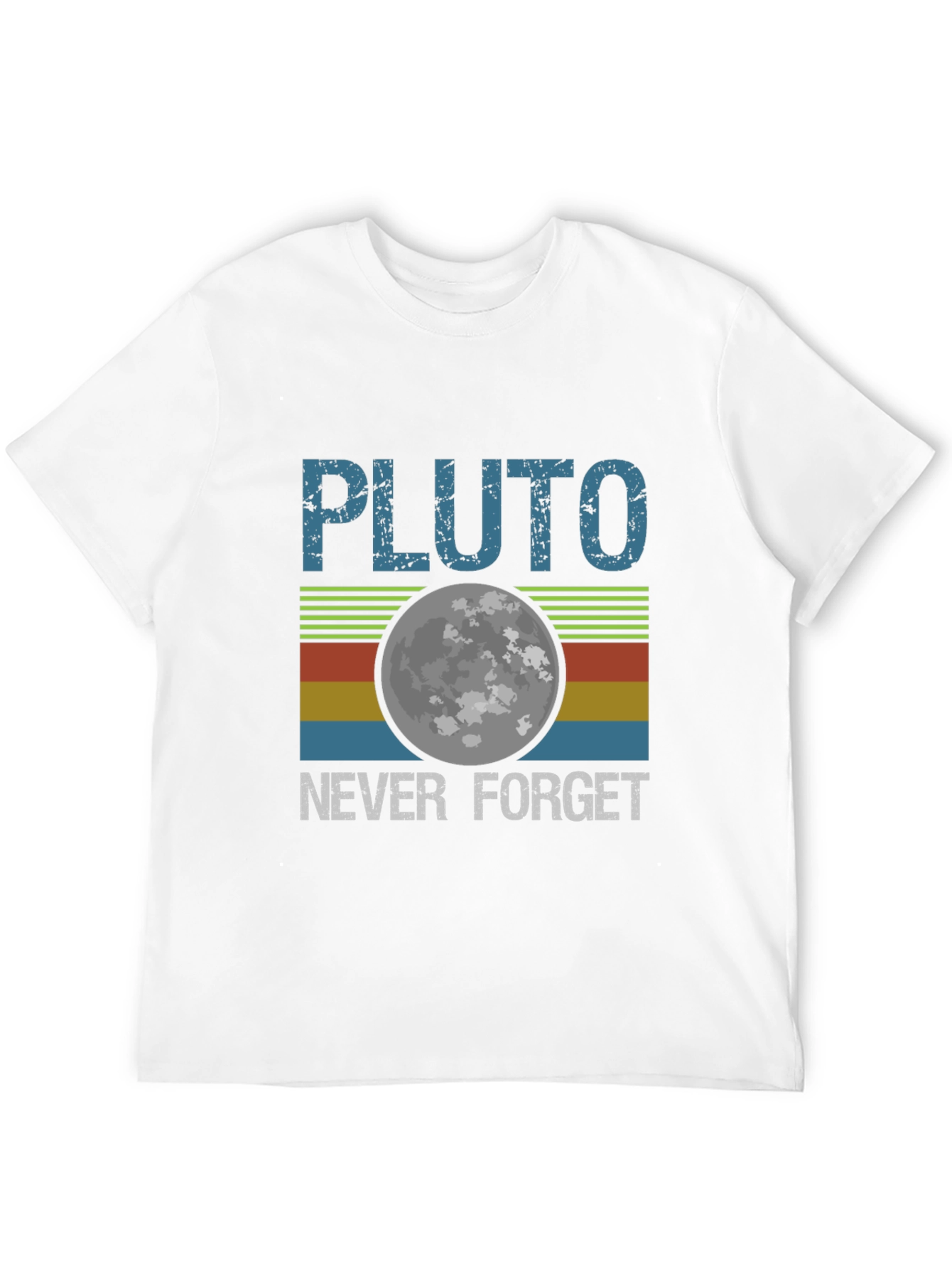 Pluto Never Forget Graphic T-Shirt