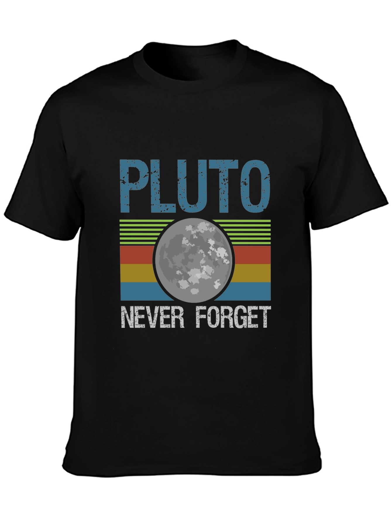 Pluto Never Forget Graphic T-Shirt