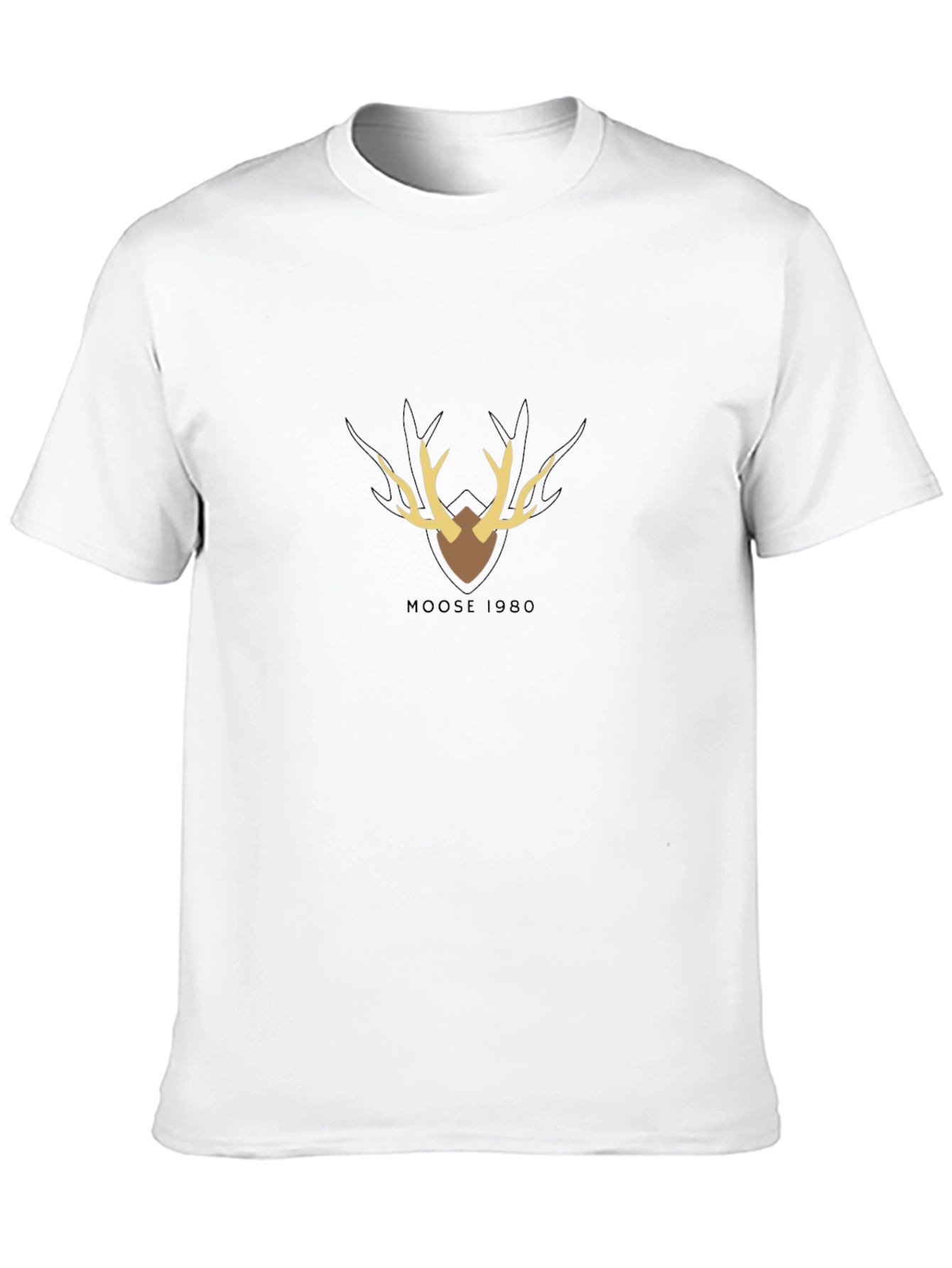 Moose 1980 Black T-Shirt