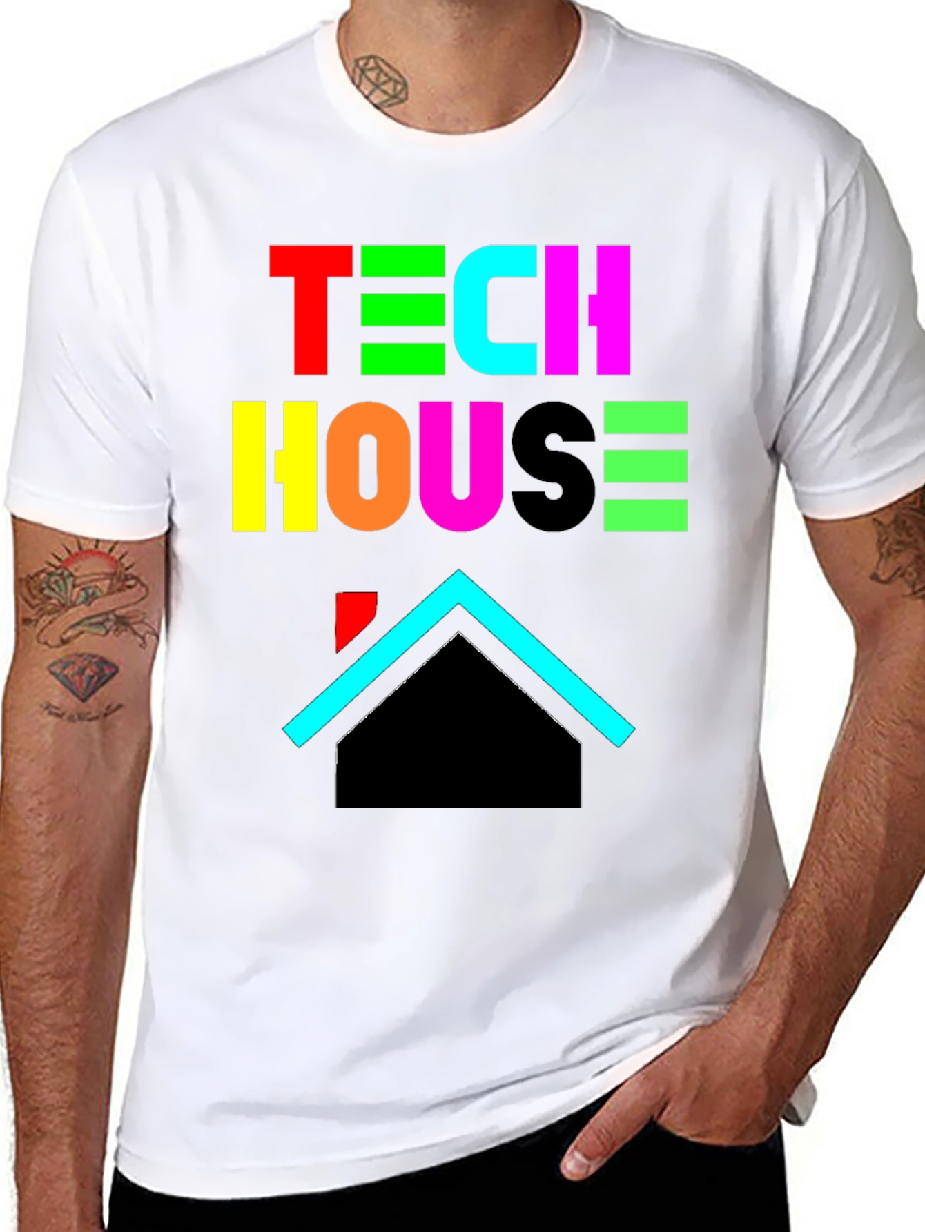 Tech House Graphic T-Shirt