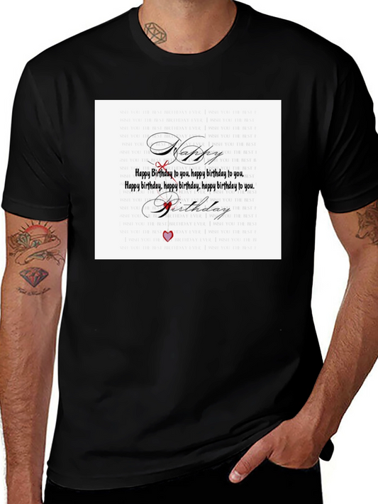 Happy Birthday Graphic T-Shirt