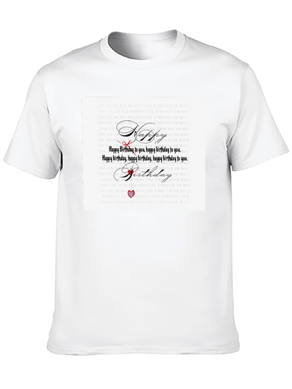 Happy Birthday Graphic T-Shirt