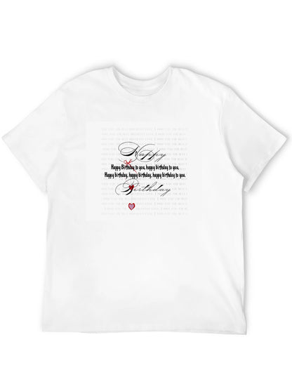 Happy Birthday Graphic T-Shirt