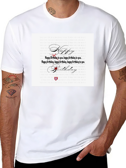Happy Birthday Graphic T-Shirt