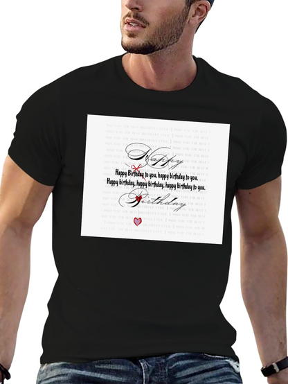 Happy Birthday Graphic T-Shirt