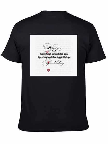 Happy Birthday Graphic T-Shirt