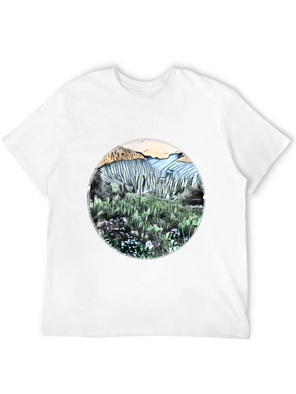 Nature Scene Graphic T-Shirt