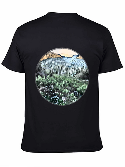 Nature Scene Graphic T-Shirt