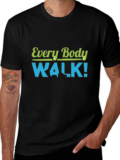 Every Body Walk! Black T-Shirt