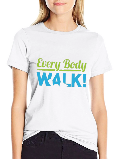 Every Body Walk! Black T-Shirt