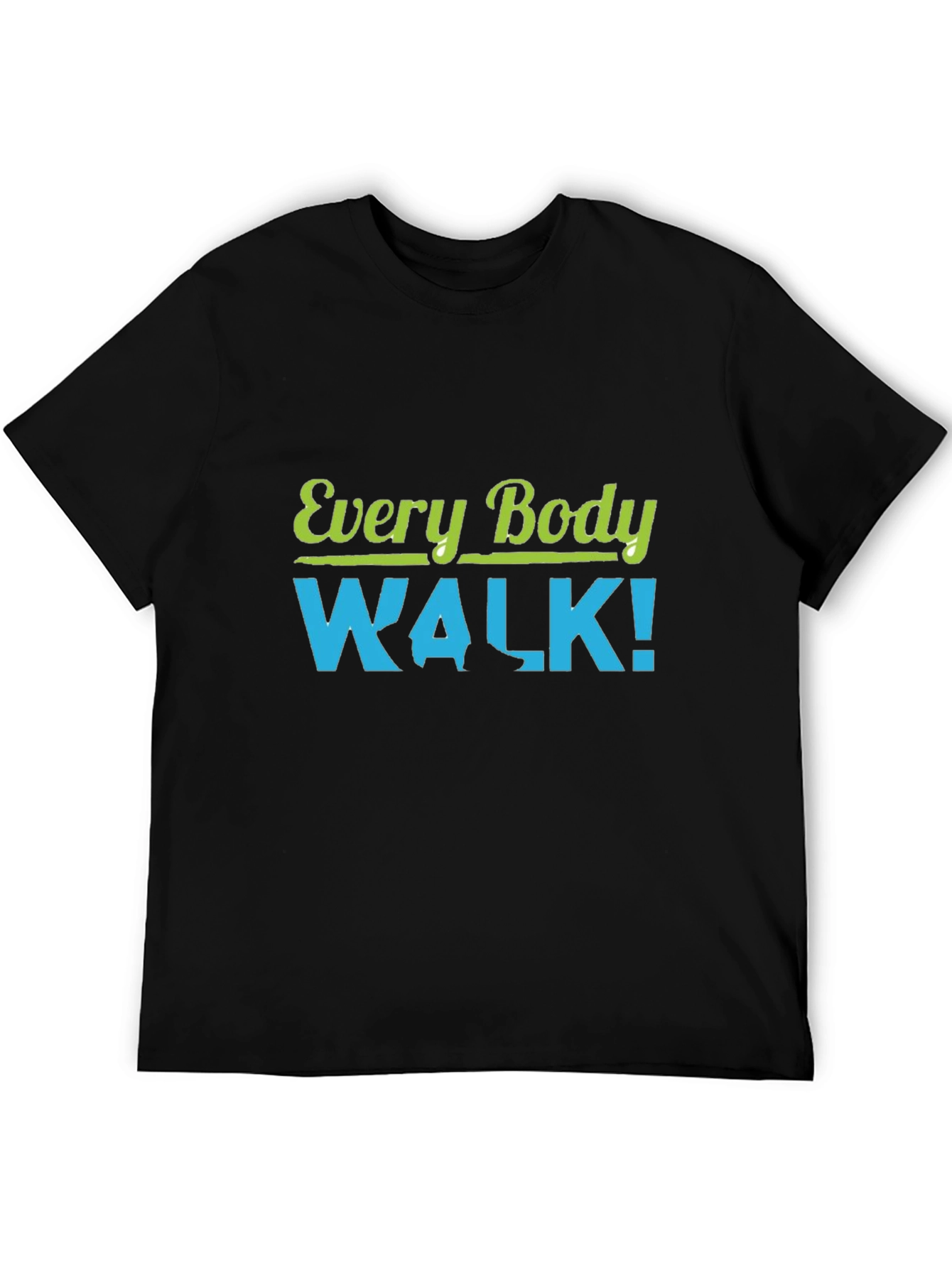 Every Body Walk! Black T-Shirt