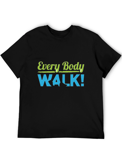 Every Body Walk! Black T-Shirt