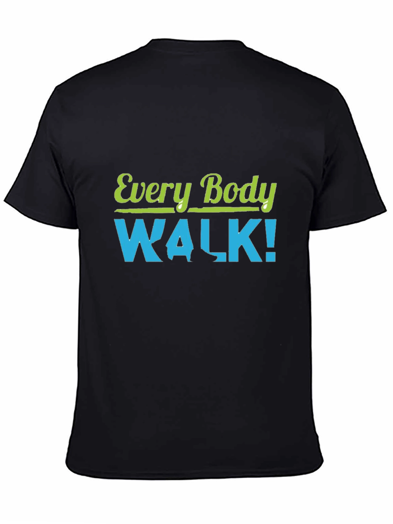 Every Body Walk! Black T-Shirt