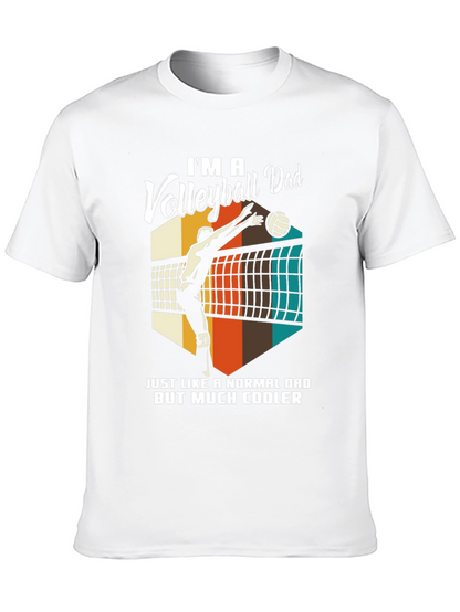 Volleyball Dad T-Shirt - Cool Dad Edition