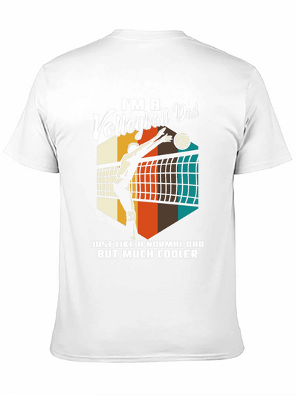 Volleyball Dad T-Shirt - Cool Dad Edition