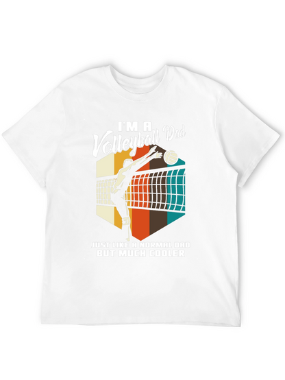 Volleyball Dad T-Shirt - Cool Dad Edition