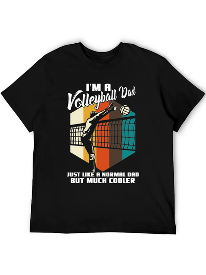 Volleyball Dad T-Shirt - Cool Dad Edition