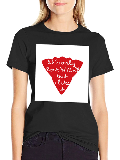 Rock n Roll Graphic Tee - Black Unisex T-Shirt