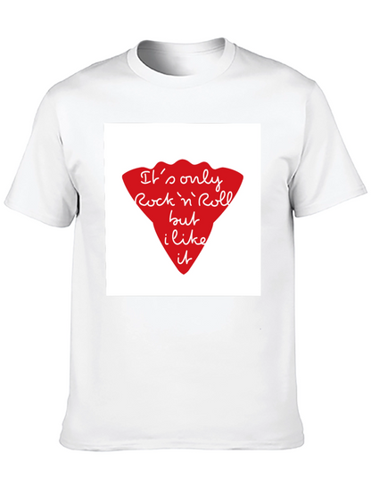 Rock n Roll Graphic Tee - Black Unisex T-Shirt